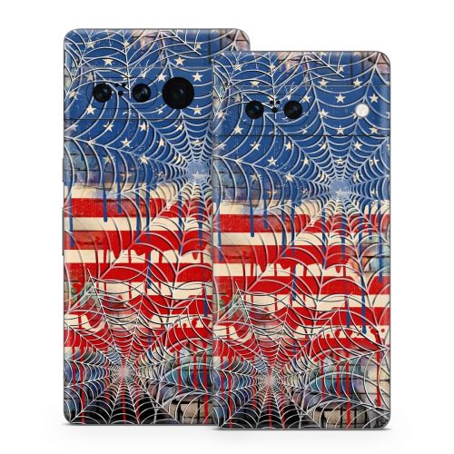 Cobweb Flag Google Pixel 7 Series Skin