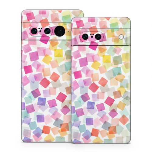 Confetti Squares Google Pixel 7 Series Skin
