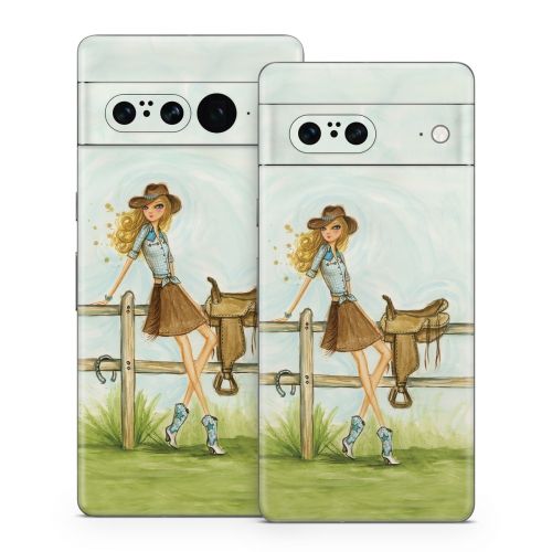 Cowgirl Glam Google Pixel 7 Series Skin