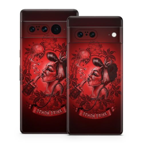Demon Drink Google Pixel 7 Series Skin