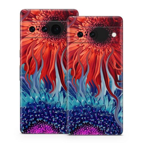 Deep Water Daisy Dance Google Pixel 7 Series Skin