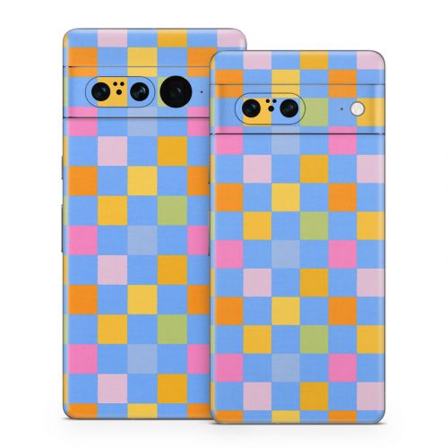 Eclectic Checker Google Pixel 7 Series Skin