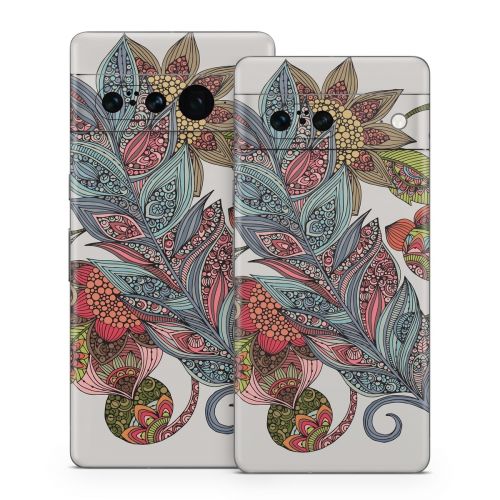 Feather Flower Google Pixel 7 Series Skin