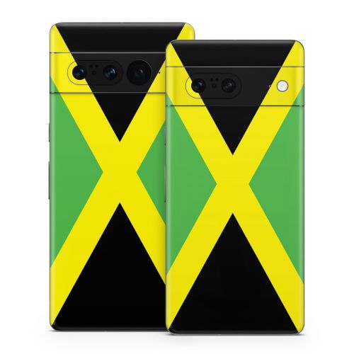 Jamaican Flag Google Pixel 7 Series Skin