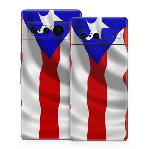 Puerto Rican Flag Google Pixel 7 Series Skin