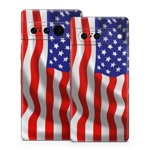 USA Flag Google Pixel 7 Series Skin