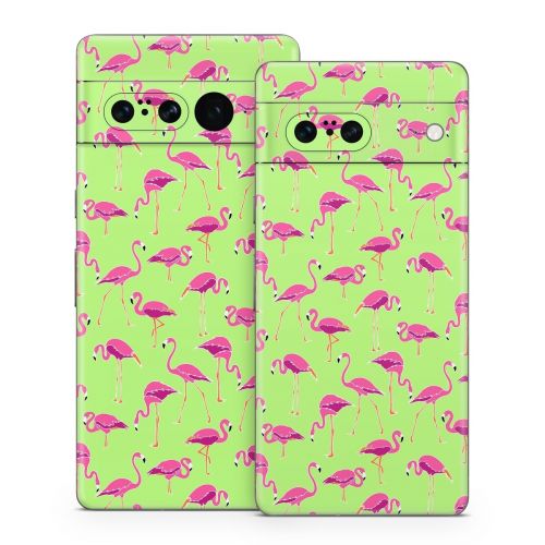 Flamingo Day Google Pixel 7 Series Skin