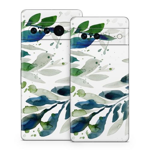 Floating Leaves Google Pixel 7 Series Skin