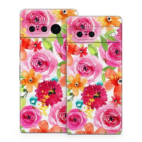 Floral Pop Google Pixel 7 Series Skin