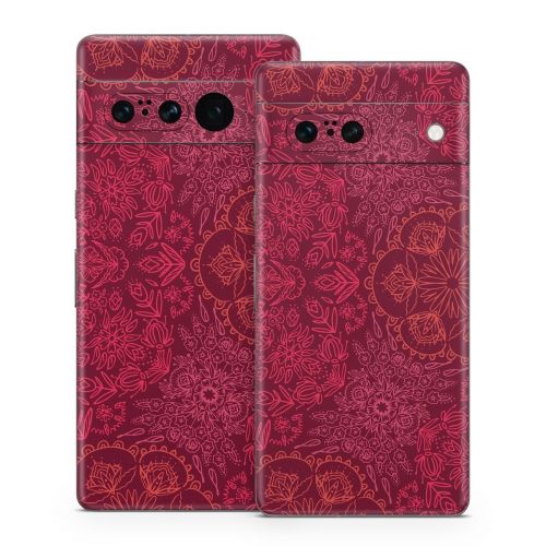 Floral Vortex Google Pixel 7 Series Skin