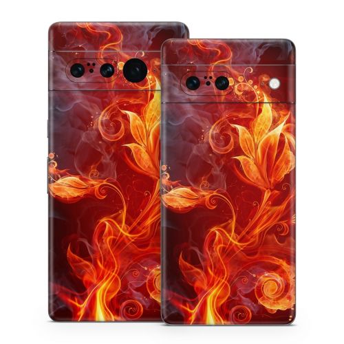 Flower Of Fire Google Pixel 7 Series Skin