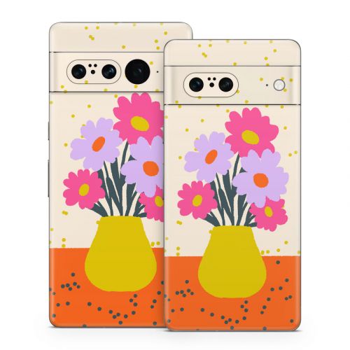 Flowers In A Vase Google Pixel 7 Series Skin
