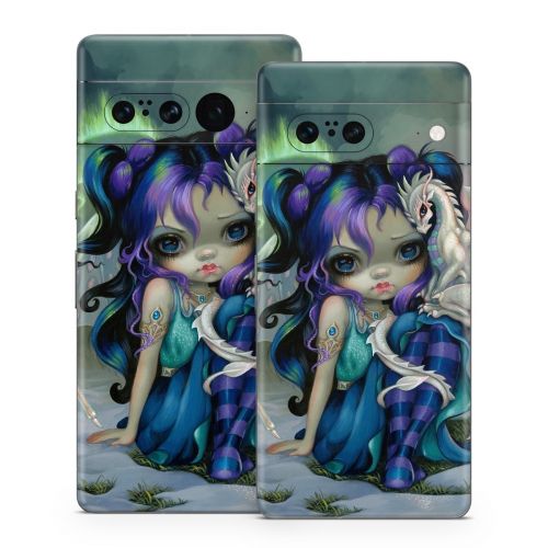 Frost Dragonling Google Pixel 7 Series Skin