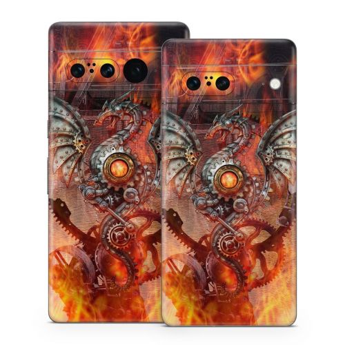 Furnace Dragon Google Pixel 7 Series Skin