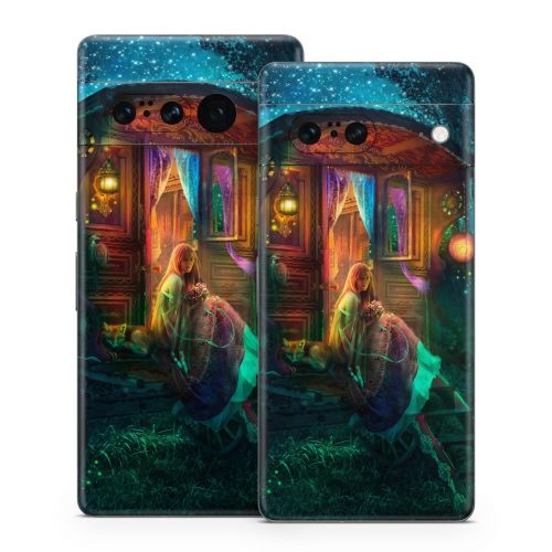 Gypsy Firefly Google Pixel 7 Series Skin