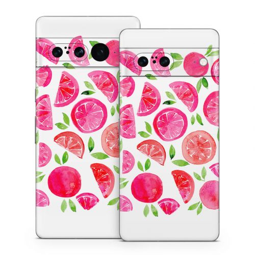 Grapefruit Google Pixel 7 Series Skin