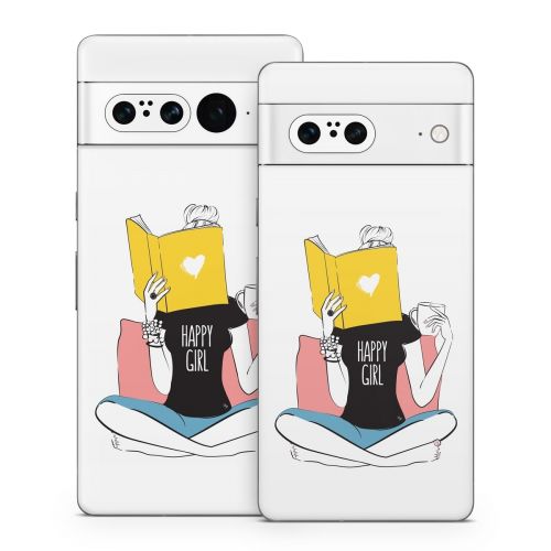 Happy Girl Google Pixel 7 Series Skin