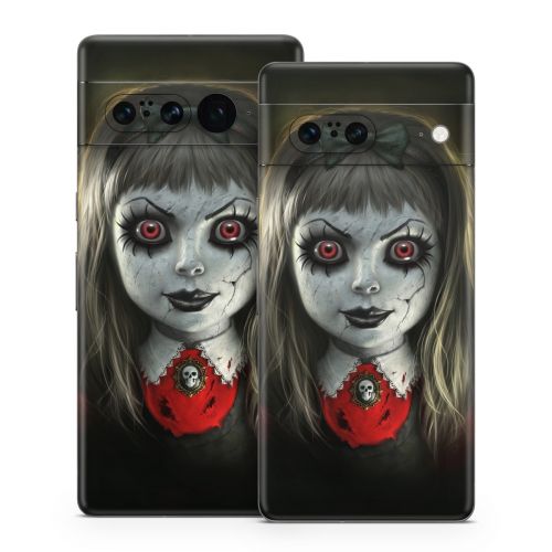 Haunted Doll Google Pixel 7 Series Skin
