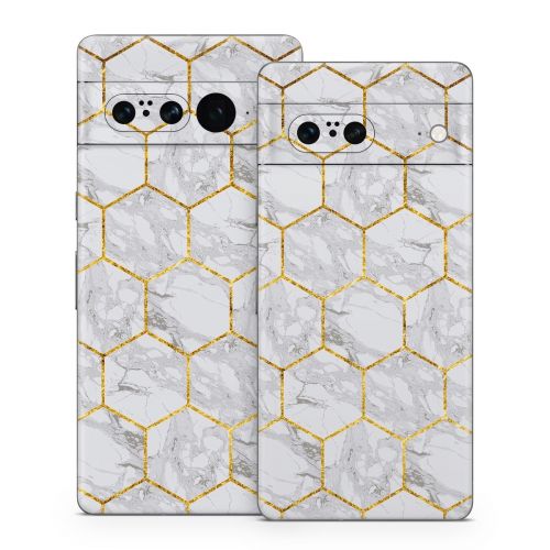 Honey Marble Google Pixel 7 Series Skin
