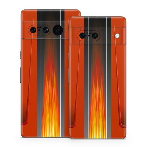 Hot Rod Google Pixel 7 Series Skin