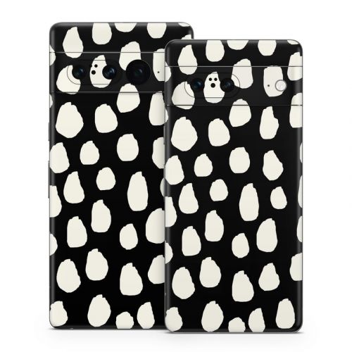 Inky Spots Black Google Pixel 7 Series Skin