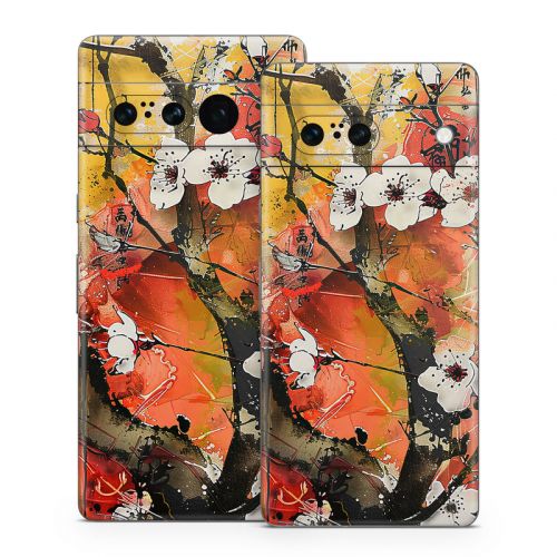 Japanese Blossoms Google Pixel 7 Series Skin