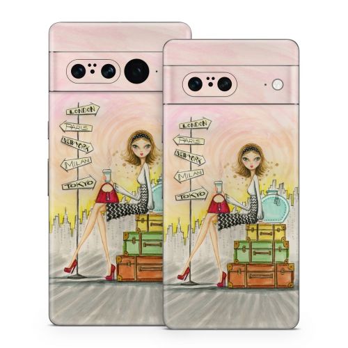 The Jet Setter Google Pixel 7 Series Skin