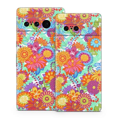 Jubilee Blooms Google Pixel 7 Series Skin