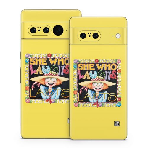 She Who Laughs Google Pixel 7 Series Skin