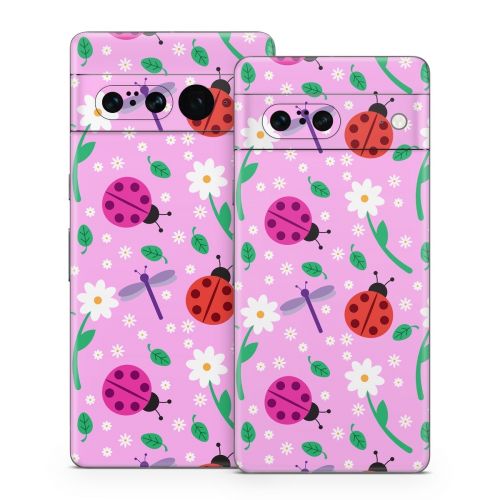 Ladybug Land Google Pixel 7 Series Skin