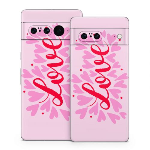 Love Hearts Google Pixel 7 Series Skin