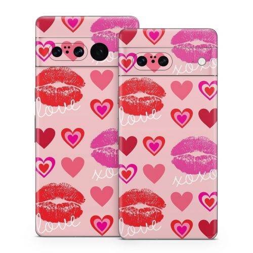 Love Hugs Kisses Google Pixel 7 Series Skin