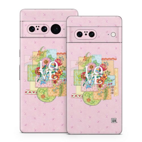 Love And Stitches Google Pixel 7 Series Skin