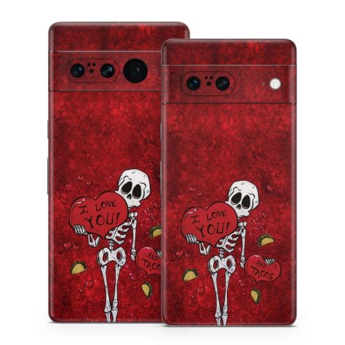 I Love You And Tacos Google Pixel 7 Series Skin