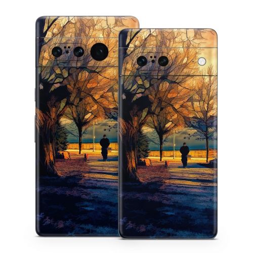 Man and Dog Google Pixel 7 Series Skin