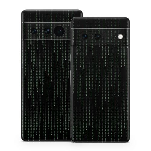 Matrix Style Code Google Pixel 7 Series Skin