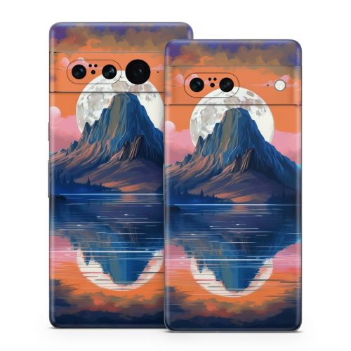 Mountain Moonrise Google Pixel 7 Series Skin
