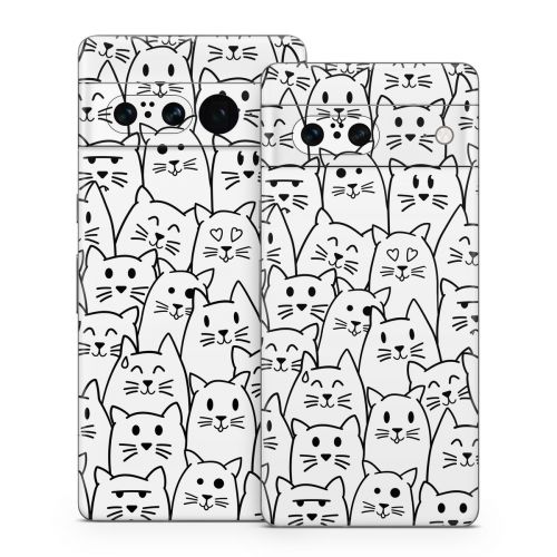 Moody Cats Google Pixel 7 Series Skin