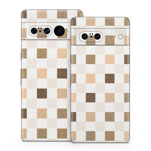 Neutral Checker Google Pixel 7 Series Skin