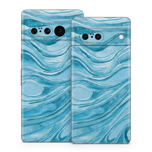Ocean Blue Google Pixel 7 Series Skin
