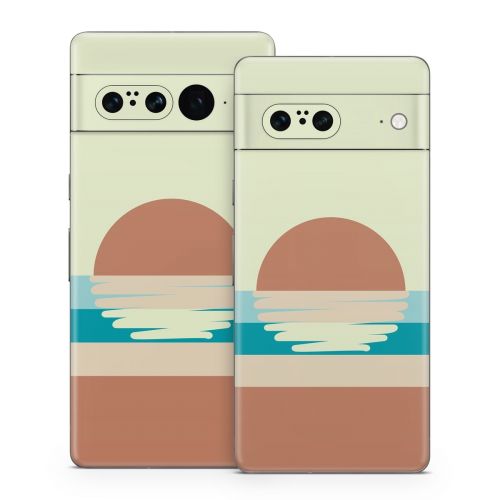 Ocean Sunset Google Pixel 7 Series Skin