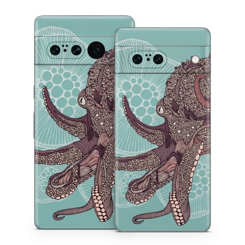Octopus Bloom Google Pixel 7 Series Skin