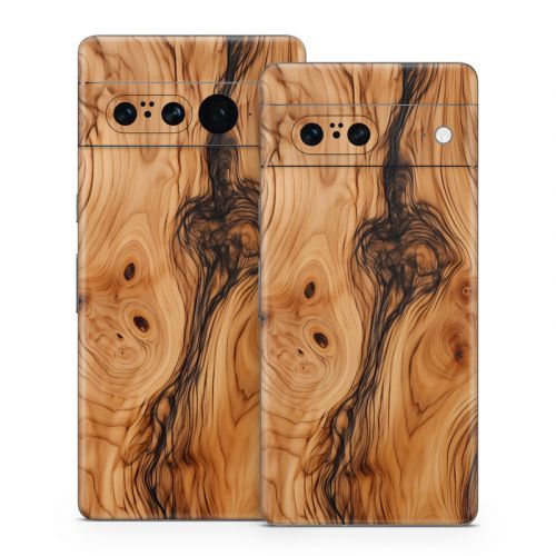 Olive Wood Google Pixel 7 Series Skin