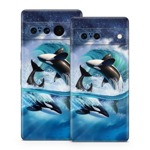 Orca Wave Google Pixel 7 Series Skin
