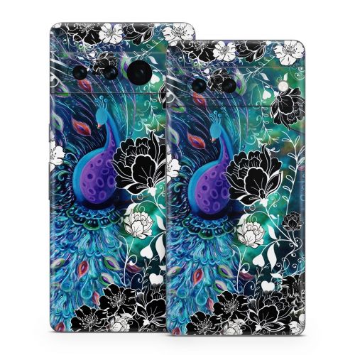 Peacock Garden Google Pixel 7 Series Skin