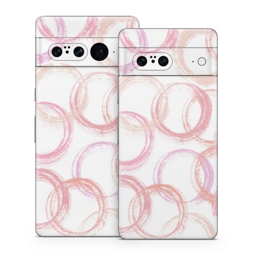 Pink Circles Google Pixel 7 Series Skin