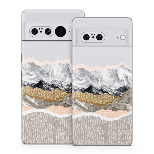 Pastel Mountains Google Pixel 7 Series Skin