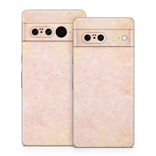 Rose Gold Marble Google Pixel 7 Series Skin