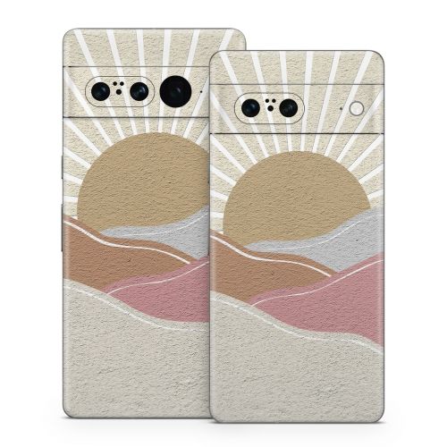 Sunset Google Pixel 7 Series Skin