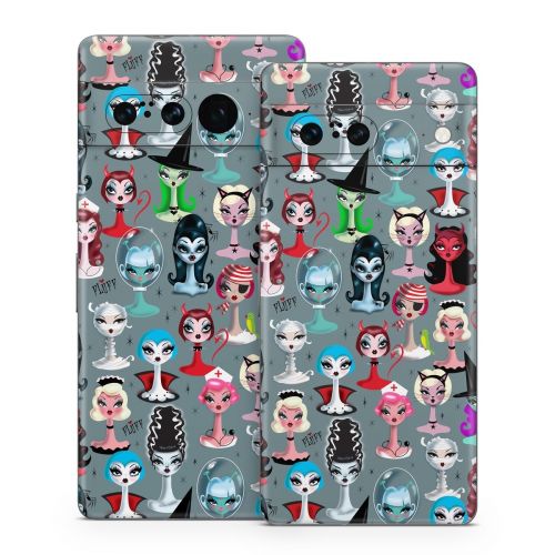 Spooky Dolls Google Pixel 7 Series Skin